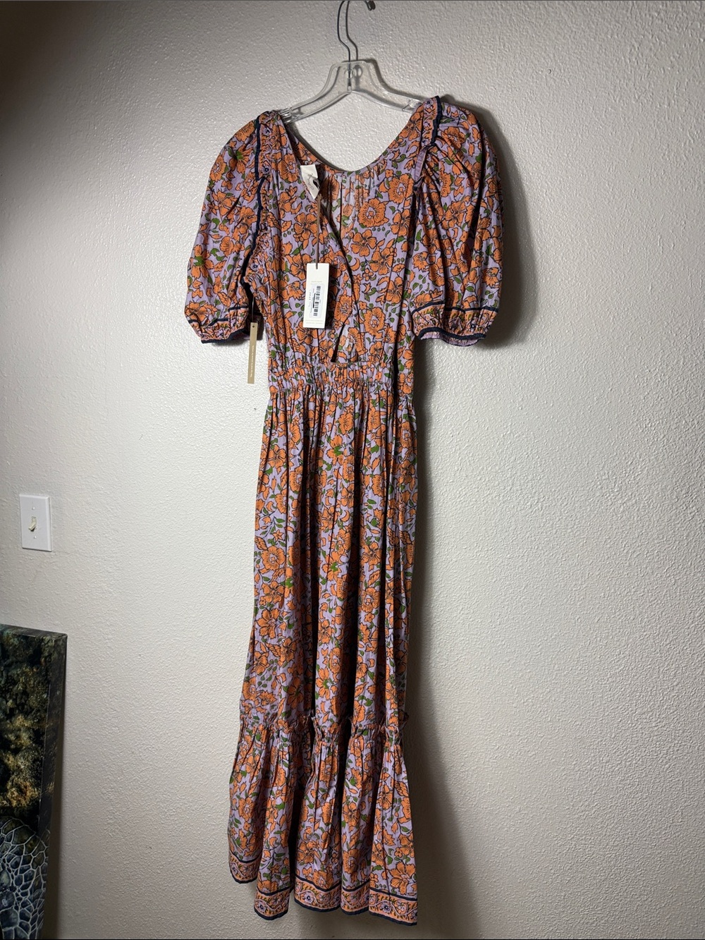 Cleobella Karena Ankle Dress in the Asilah print NWT - Picture 4 of 4